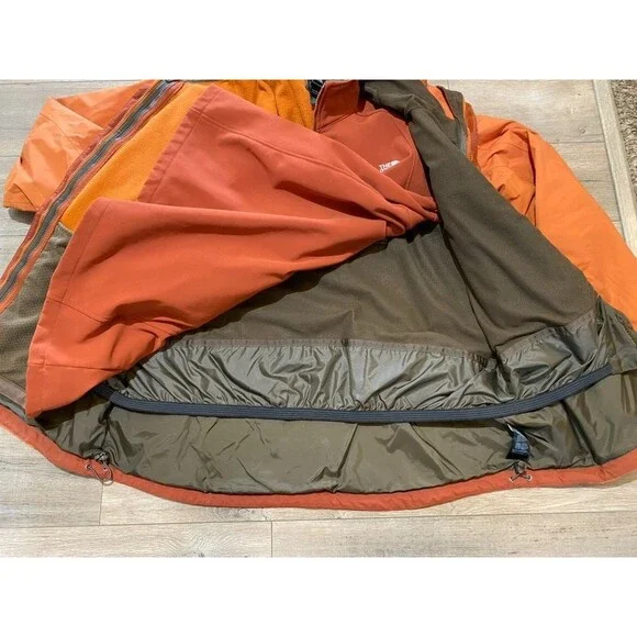 The North Face Mountain Jacket Mens XL Sienna Dryvent 3 IN 1 With Fleece Liner